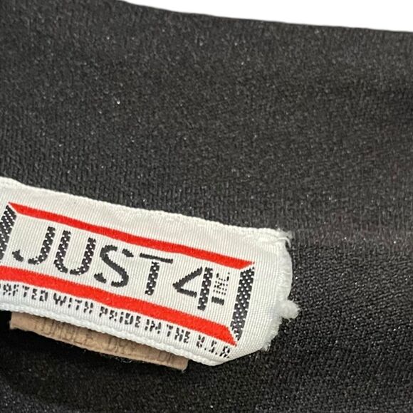 Just 4 INC Blazer Jacket Women's 22 Black Double Breasted Vintage Polka Dot Trim - Picture 6 of 7